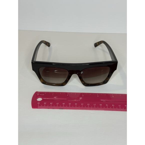 Le Specs Subdimension Sunglasses Black Tortoise Frame Gradient Lenses 1702092 - Picture 7 of 8